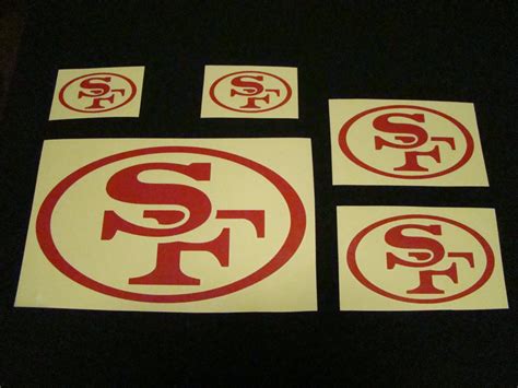 49ers Car Window Sticker