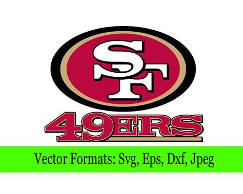 Score Big with Free 49ers SVGs: Add Some Football Finesse to Your Designs!