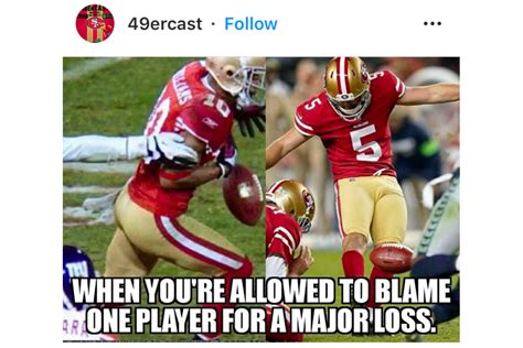 49ers fans hilariously bask in a 50 start on Instagram SFGate