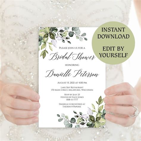 4x6 Pocket Wedding Invitation Template PDF Pocket Invitation Etsy