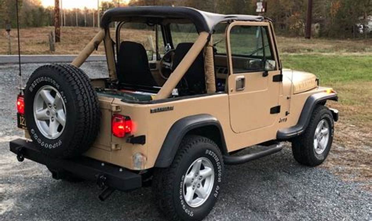 4cyl jeep wrangler for sale