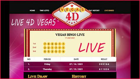 4d Vegas Result