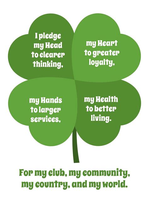 4h Printables