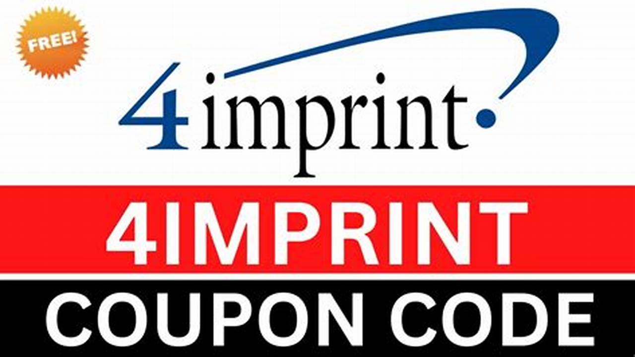 4imprint Promo Code August 2024