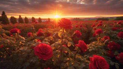 Discover the Secrets of 4K Rose Field