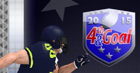4th and Goal 2015 Unblocked Play Free Football games online, Goals, Games