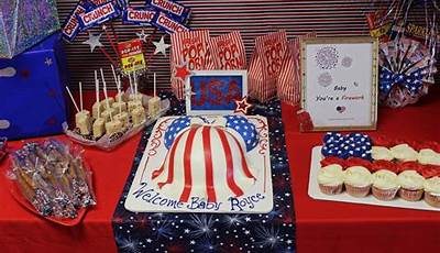 4Th Of July Baby Shower Food