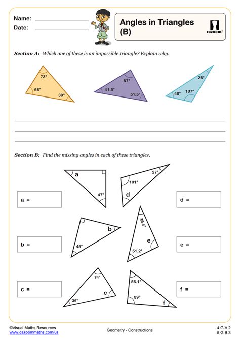 Unlock Your Child's Potential with Our 4th Grade Geometry Review Worksheets