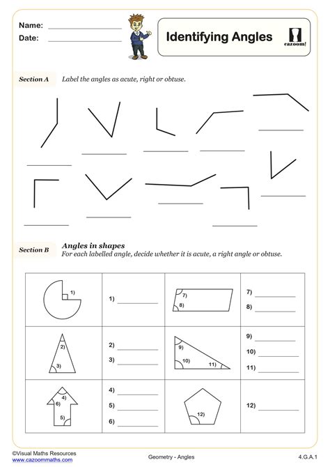 Unlock the Secrets of Geometry with 4th Grade Worksheets PDFs!