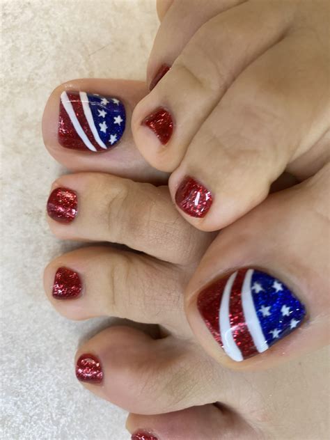 4th Of July Toes