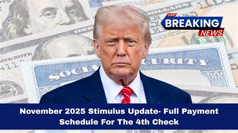 4th Round Stimulus Check Update