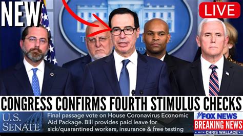 4th Stimulus Check Confirmed Today 2021