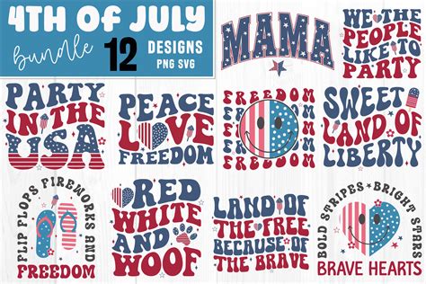 Download 4th of July Bundle | 23 Designs For Silhouette