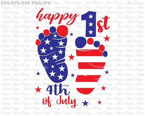 Download 4th of July SVG, 1st Fourth of... Images