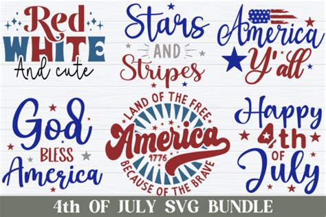 Download 4th of July SVG Bundle / Cut... Silhouette