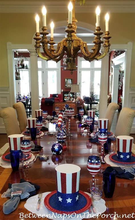 4th of July Table Decor