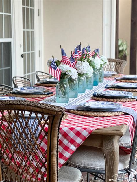 4th of July Table Decorations
