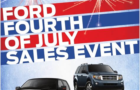 4th of july car sales events