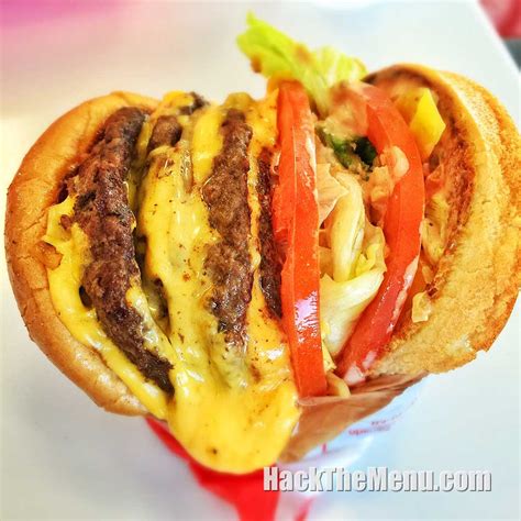 4X4 Burger - In-N-Out Secret Menu | #Hackthemenu