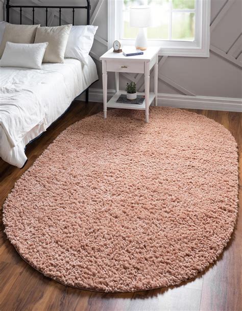 4x4 square dusty rose shag area rug