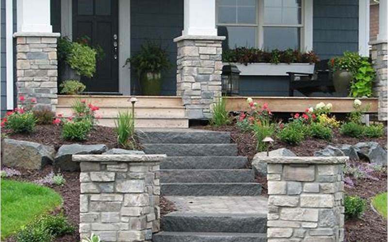 front yard steps ideas
