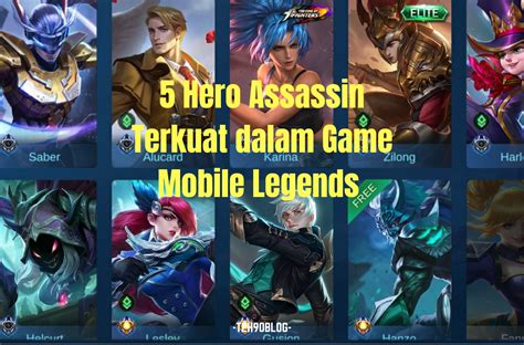 5 Hero Terbaik dan Terkuat Mobile Legends (ML) di 2020