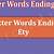 5 letter words with ety