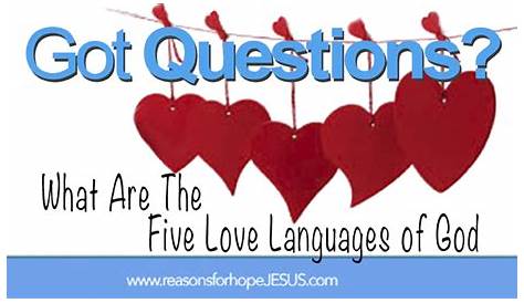 5 Love Languages Of God Quiz Psychology Test 40 The Five FACT