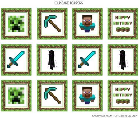 5+ Free Minecraft Printables - PSD, PNG, Vector EPS | Free & Premium