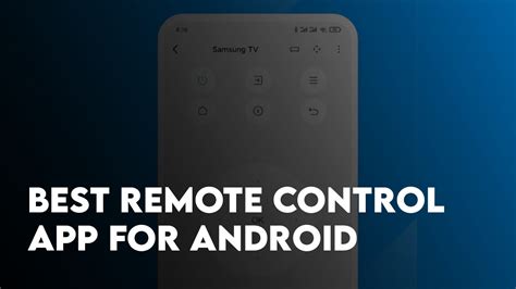 5 Best Remote Control App for Android in 2023
