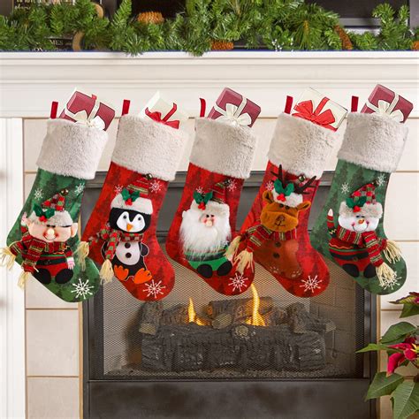 5 Christmas Stockings