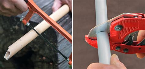 Cutting CPVC Pipe
