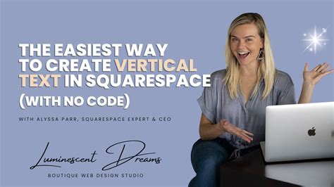Vertical Text in Squarespace
