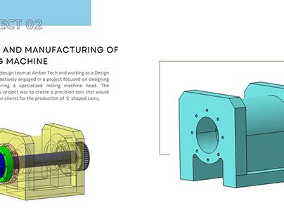 3D Milling Machine Head Design