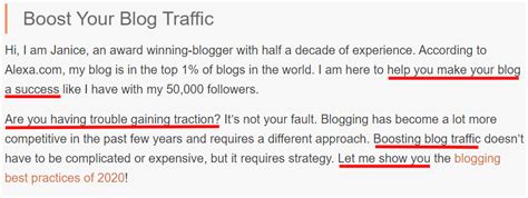 5 Great Blog Description Examples