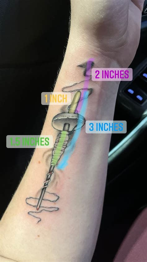 5 Inch Tattoo