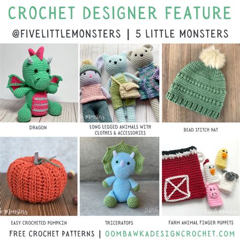 5 Little Monsters Crochet