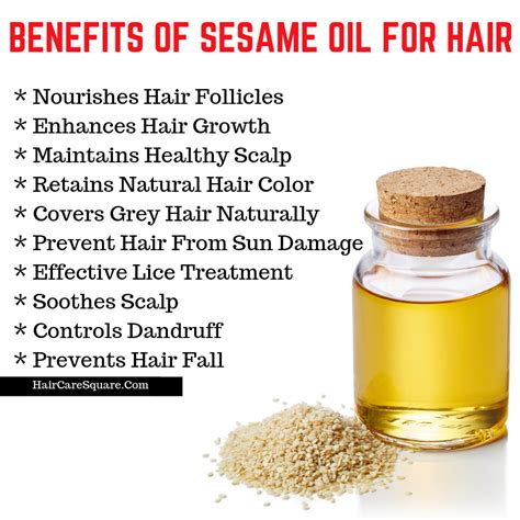 5 Major Benefits of Using Sesame Oil For Hair