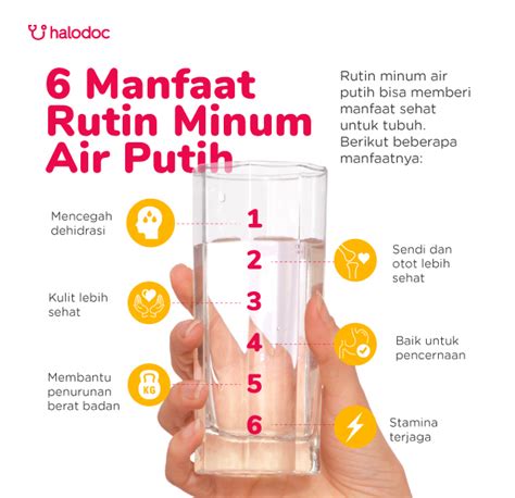 5 Manfaat Minum Air Putih Untuk Kesehatan Kulit