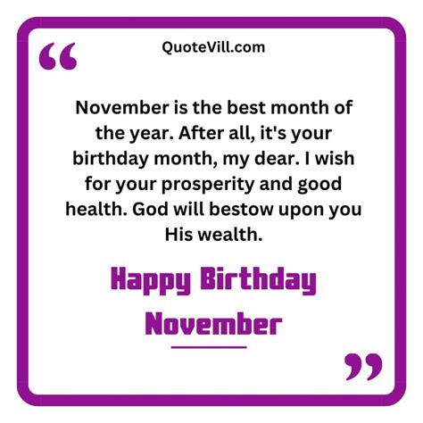 5 November Birthday Quotes