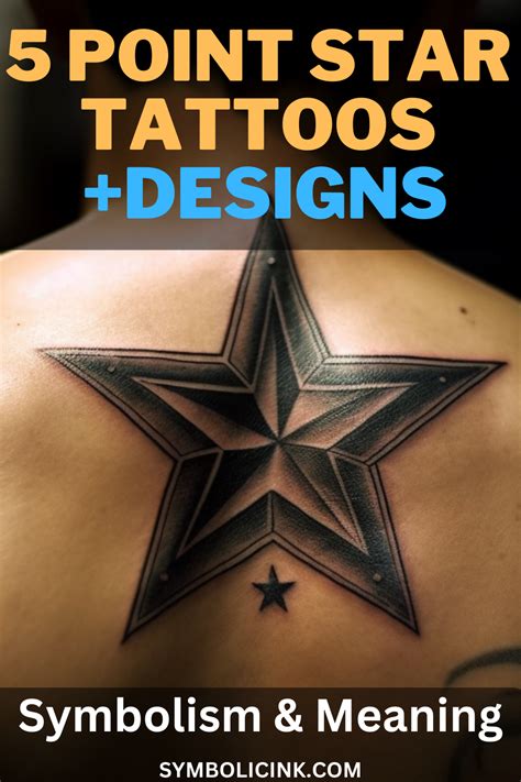 5 Point Star Tattoo