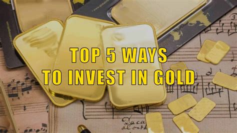 5 Suggestions When Investing In Gold