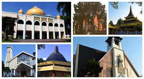 5 Tempat Ibadah Agama yang Paling Unik di Indonesia