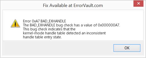 5 Ways To Fix BAD_EXHANDLE