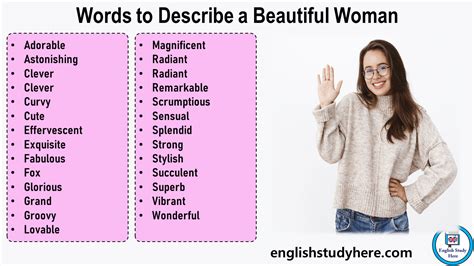 Radiant, Elegant, Graceful: Discover 5 Words That Perfectly Describe a Breathtakingly Beautiful Girl