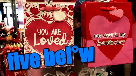 Five Below Valentine's Day 5 Below Come with me Walkthrough