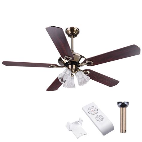 vakarai.us:5 blade ceiling fan with remote