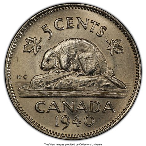 5 cents canada 1940