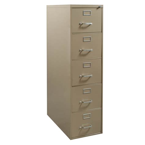 Hon Putty Metal 5 Drawer Lateral Filing 36 Inch Wide