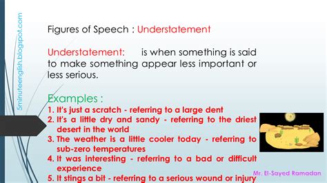 5 examples of understatement figure of speech